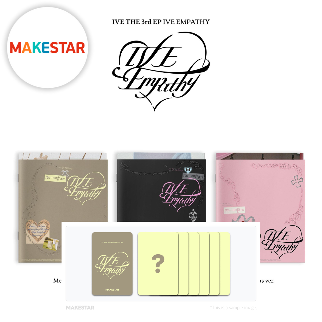 (PREVENTA) IVE - THE 3rd EP [IVE EMPATHY] + MAKESTAR GIFT