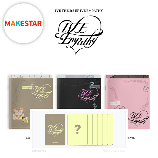 (PREVENTA) IVE - THE 3rd EP [IVE EMPATHY] + MAKESTAR GIFT