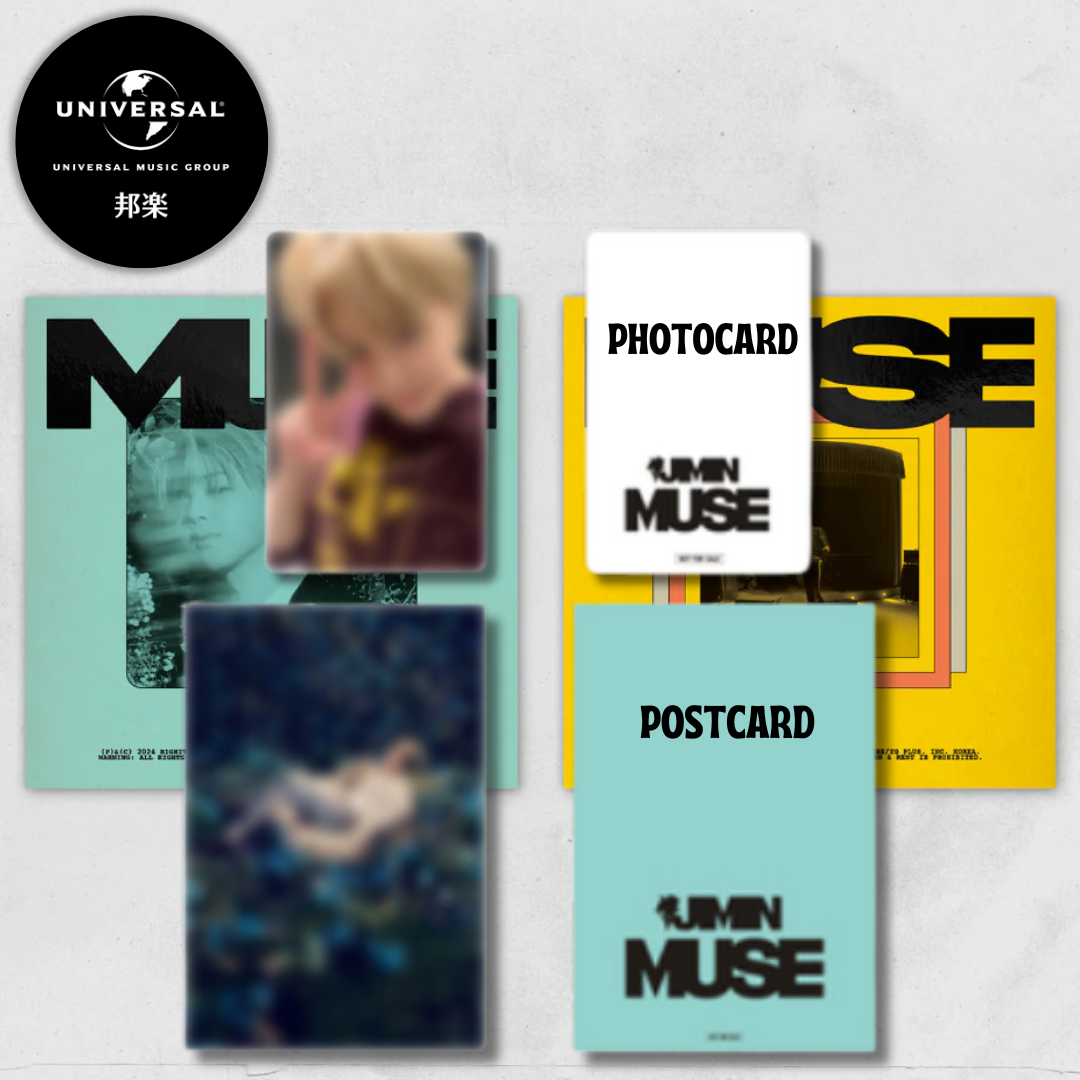 JIMIN (BTS) - 2nd Solo Album 'MUSE' + UNIVERSAL MUSIC JAPAN GIFT