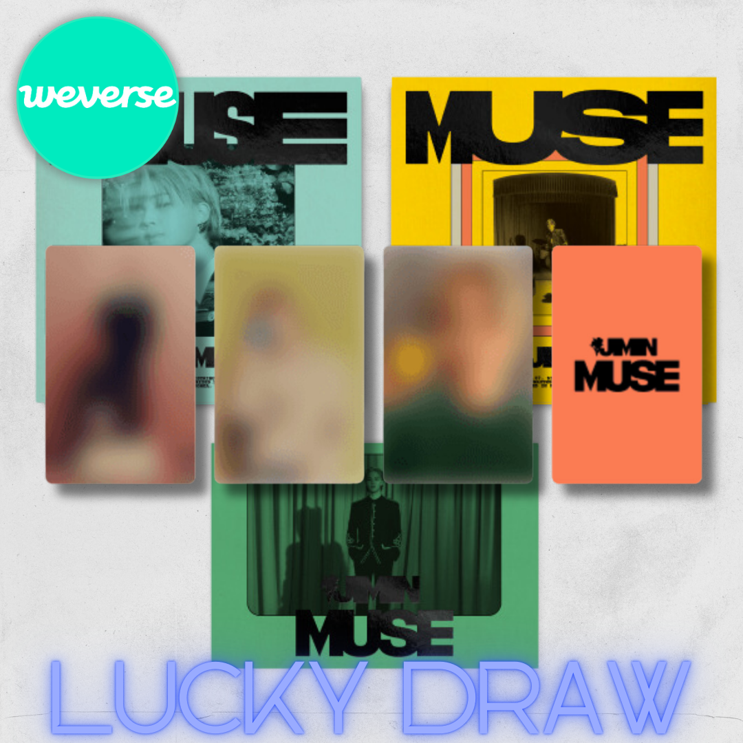 BTS JIMIN - 2nd Solo Album 'MUSE' SET + WEVERSE LUCKY DRAW