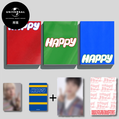 (PREVENTA) JIN - Happy (1st Solo Album) SET + UNIVERSAL MUSIC JAPAN