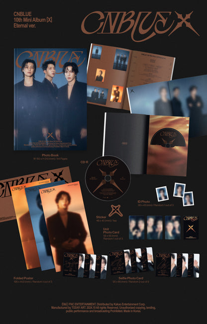 CNBLUE - 10th Mini Album [X]