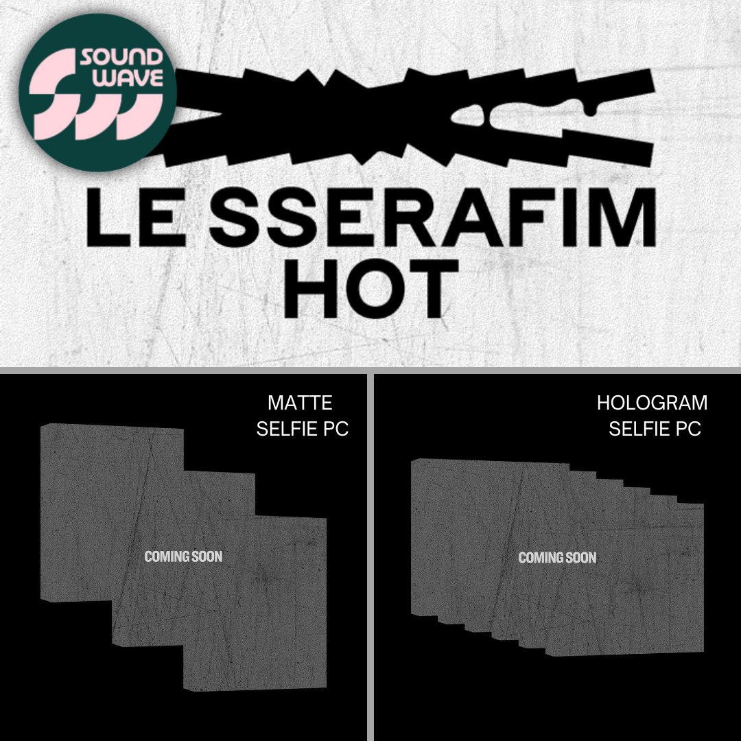 (PREVENTA) LE SSERAFIM - 5th Mini Album 'HOT' + SOUNDWAVE GIFT