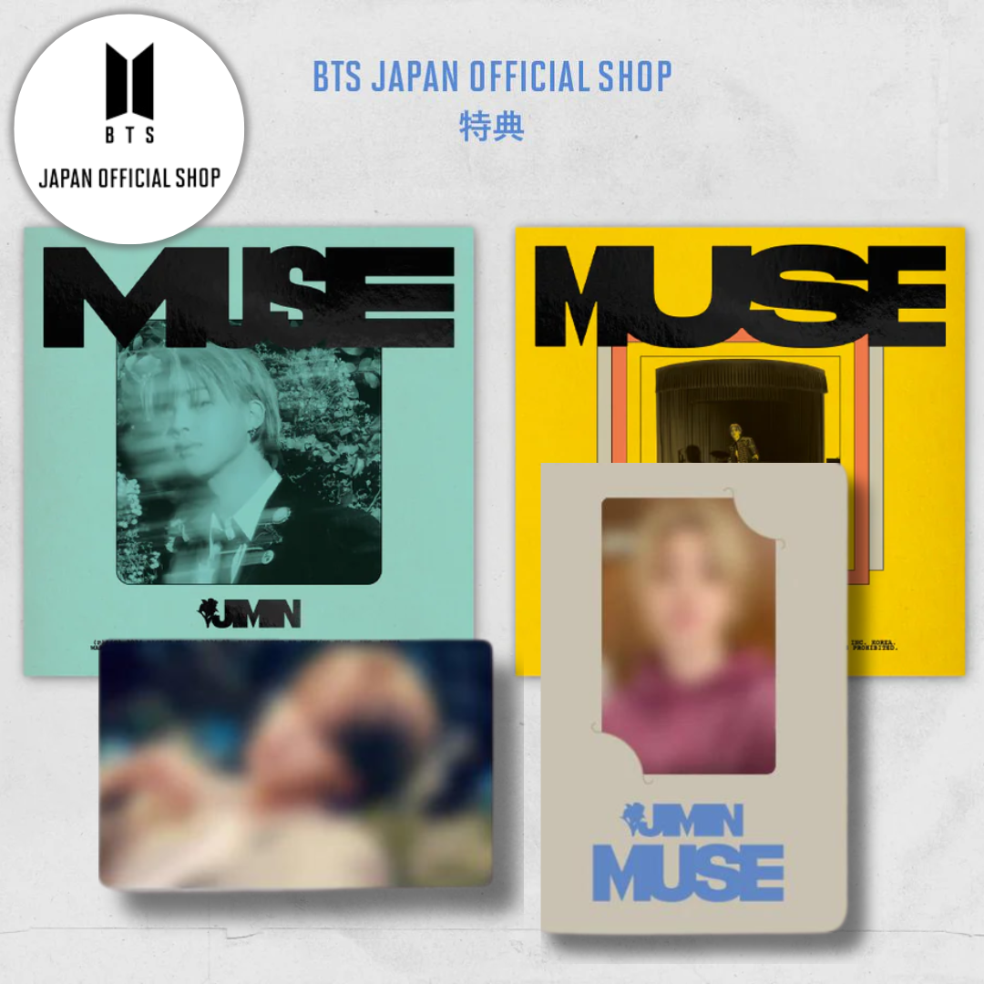 JIMIN (BTS) - 2nd Solo Album 'MUSE' + BTS JAPAN OFFICIAL SHOP GIFT