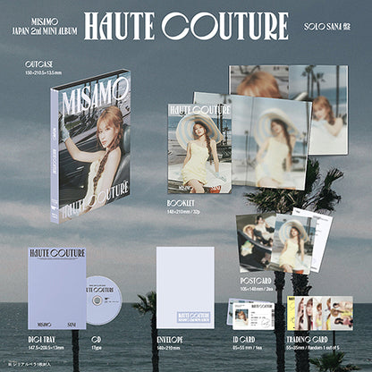 TWICE MISAMO - [HOUTE COUTURE] JAPAN 2nd Mini ALBUM + ONCE JAPAN SHOP GIFT