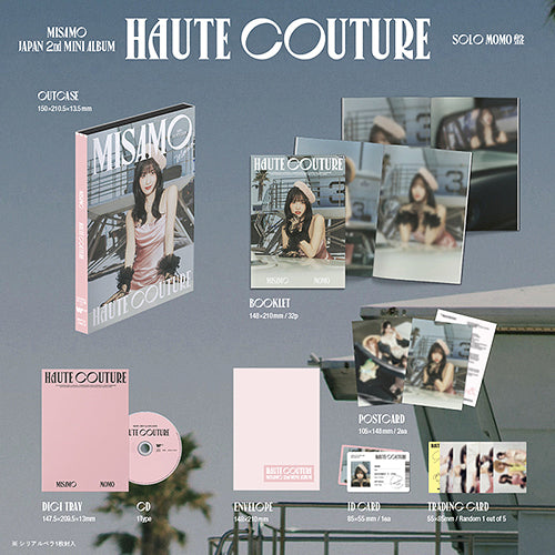 TWICE MISAMO - [HOUTE COUTURE] JAPAN 2nd Mini ALBUM + ONCE JAPAN SHOP GIFT