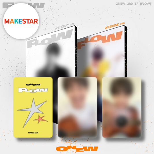 (PREVENTA) ONEW - 3rd Mini Album [FLOW] + MAKESTAR GIFT