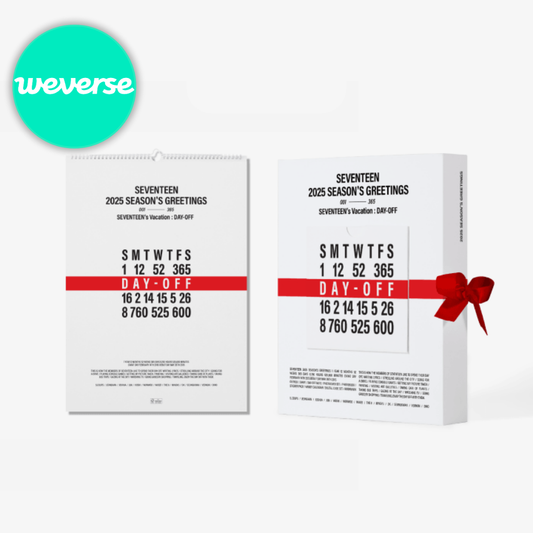 (PREVENTA) SEVENTEEN - 2025 SEASON'S GREETINGS + WEVERSE GIFT