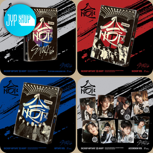 (PREVENTA) STRAY KIDS -  SKZHOP HIPTAPE 合 (HOP) + JYP GIFT