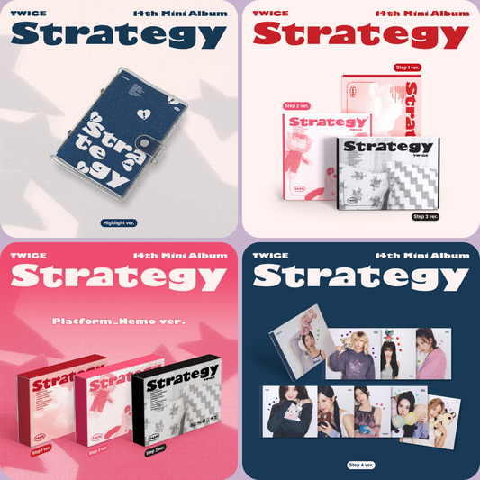 (PREVENTA) TWICE - 14th Mini Album [STRATEGY]