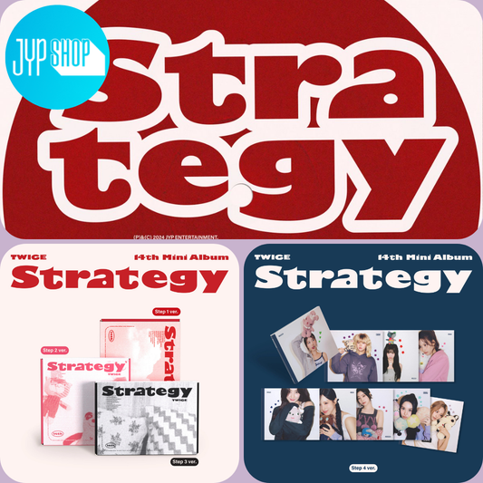 (PREVENTA) TWICE - 14th Mini Album [STRATEGY]+ JYP GIFT