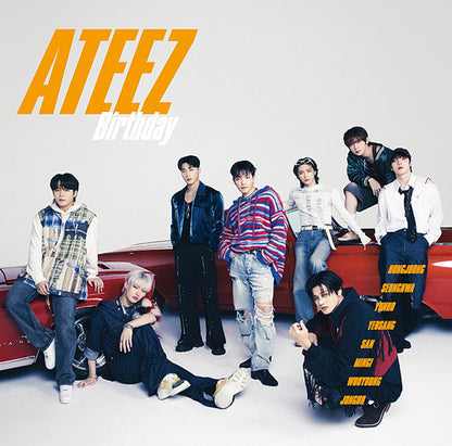 ATEEZ - JAPAN 4th SINGLE "Birthday" + UNIVERSAL MUSIC GIFT