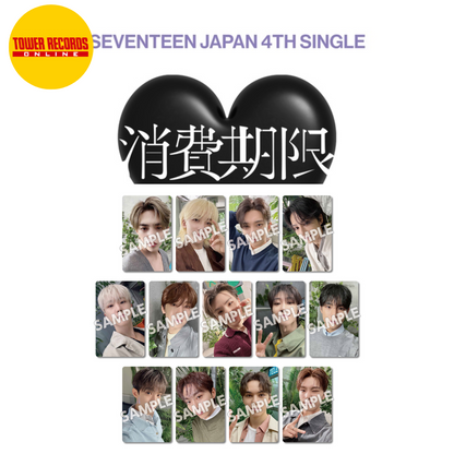 (PREVENTA) SEVENTEEN - JAPAN 4th SINGLE "Expiration Date" + TOWER RECORDS GIFT