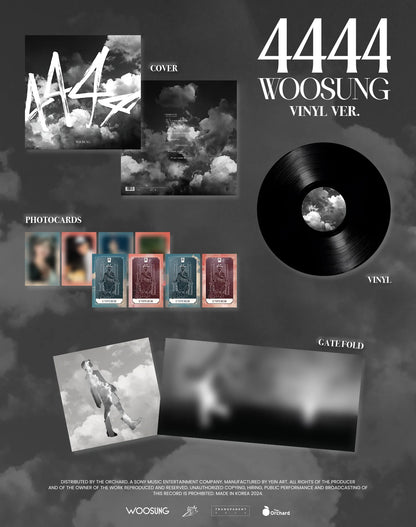 WOOSUNG (THE ROSE) - 2nd Album '4444'