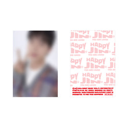 (PREVENTA) JIN - Happy (1st Solo Album) SET + UNIVERSAL MUSIC JAPAN