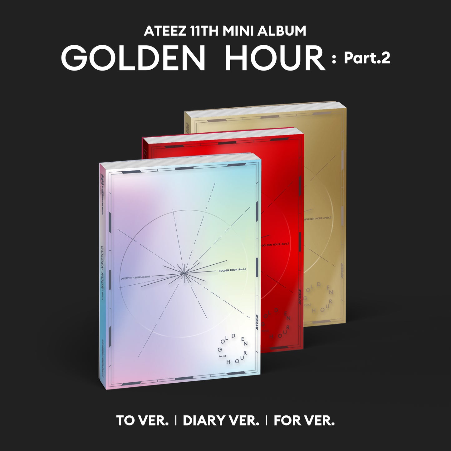 (PREVENTA) ATEEZ - 11th Mini Album [GOLDEN HOUR : Part.2]