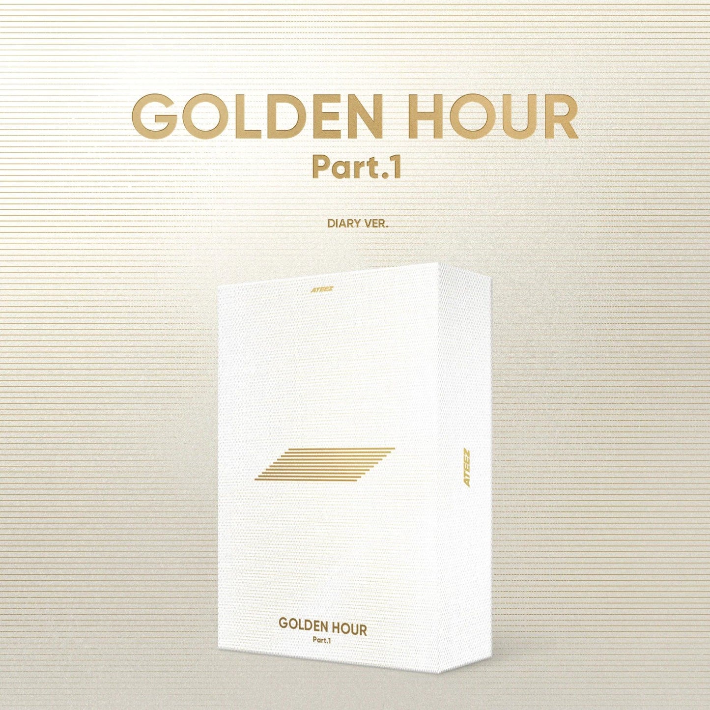 ATEEZ - GOLDEN HOUR : PART.1 10TH MINI ALBUM + KQ ATEEZ SHOP GIFT - K-POP WORLD