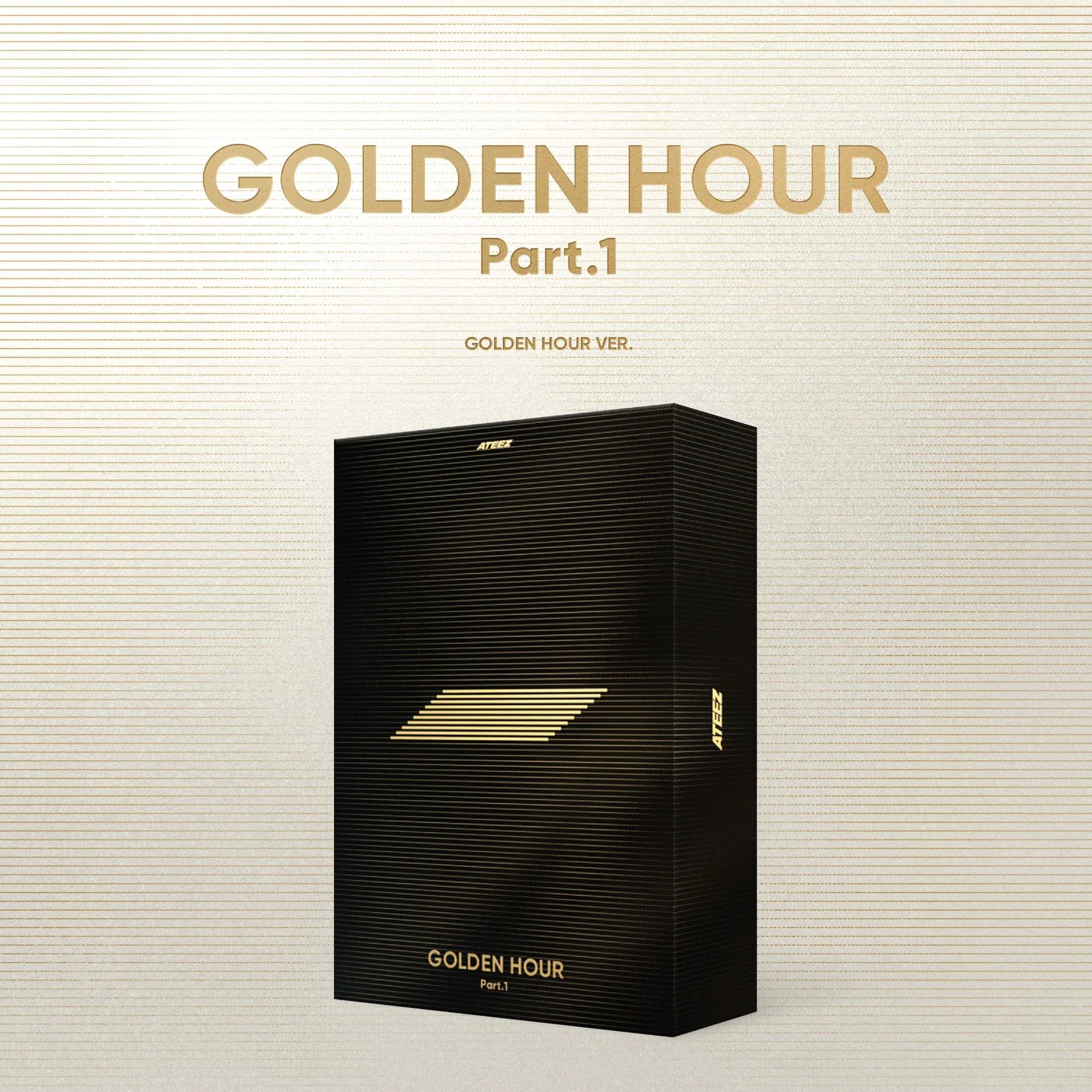 ATEEZ - GOLDEN HOUR : PART.1 10TH MINI ALBUM + KQ ATEEZ SHOP GIFT - K-POP WORLD