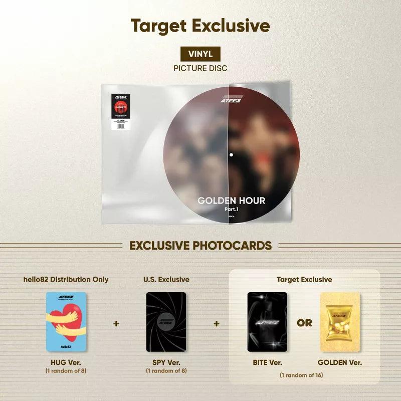 ATEEZ - GOLDEN HOUR : PART.1 10TH MINI ALBUM (TARGET EXCLUSIVE) - K-POP WORLD