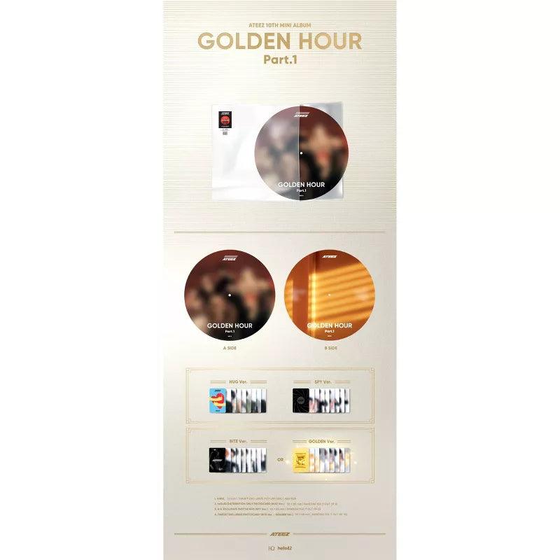 ATEEZ - GOLDEN HOUR : PART.1 10TH MINI ALBUM (TARGET EXCLUSIVE) - K-POP WORLD