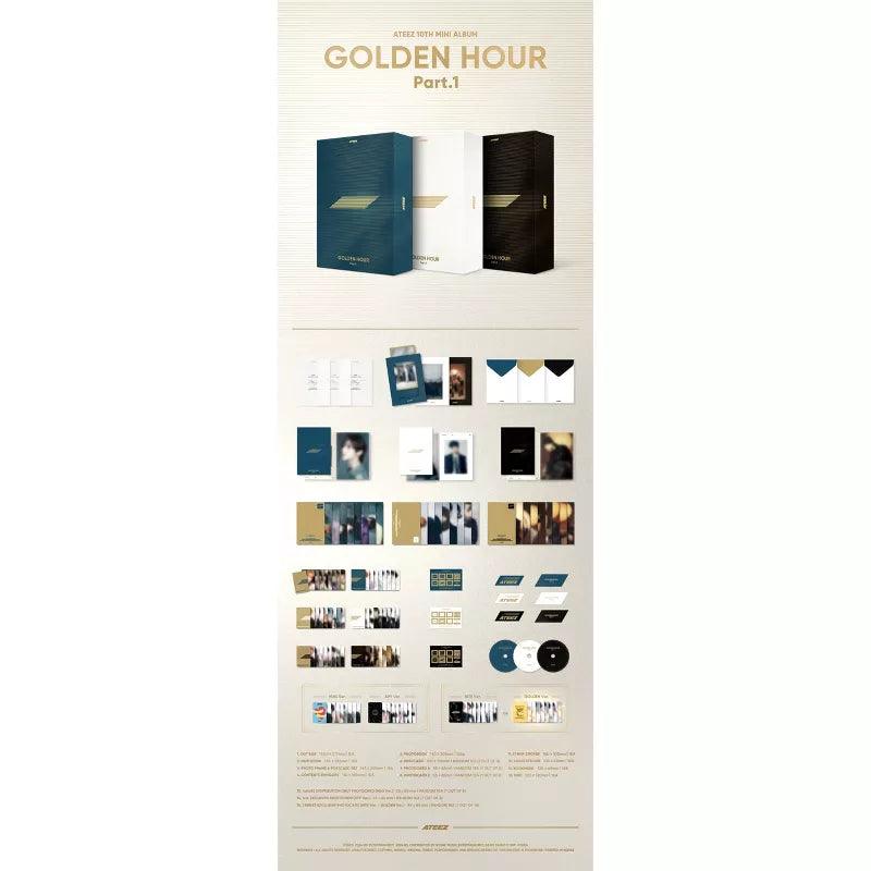 ATEEZ - GOLDEN HOUR : PART.1 10TH MINI ALBUM (TARGET EXCLUSIVE) - K-POP WORLD