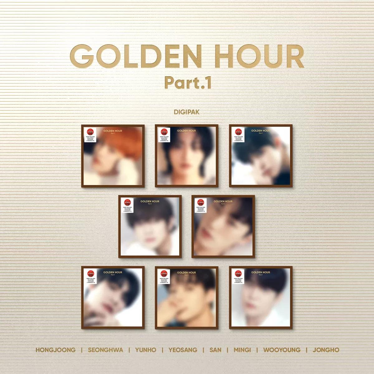 ATEEZ - GOLDEN HOUR : PART.1 10TH MINI ALBUM (TARGET EXCLUSIVE) - K-POP WORLD