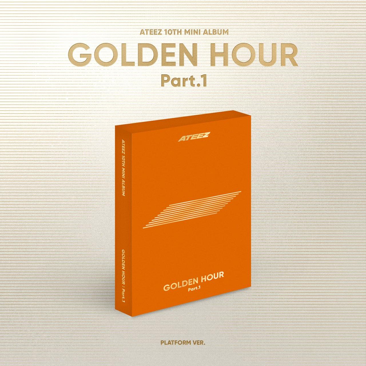 ATEEZ - GOLDEN HOUR : Part.1 (PLATAFORM VER.) / (POCAALBUM VER.) + KQ ATEEZ SHOP GIFT - K-POP WORLD