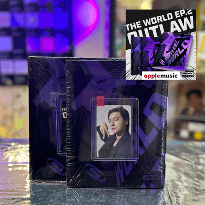 ATEEZ - THE WORLD EP.2 OUTLAW 9TH MINI ALBUM + APPLE MUSIC GIFT - K-POP WORLD