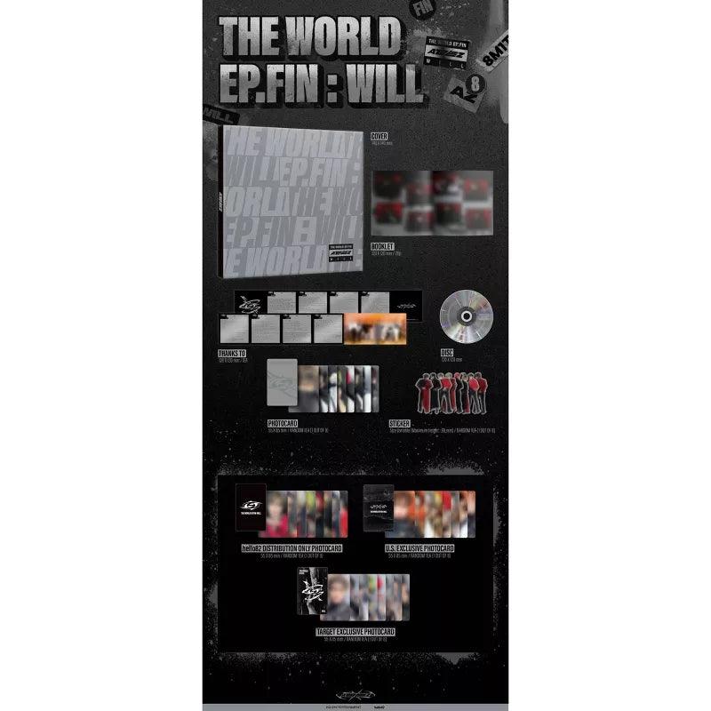 (PREVENTA) ATEEZ - THE WORLD EP. FIN : WILL DIGIPAK VER. (TARGET EXCLUSIVE) - K-POP WORLD (7450421854343)