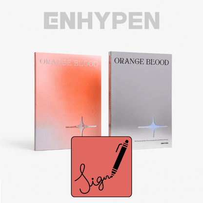 (PREVENTA) [AUTOGRAFIADO] ENHYPEN - ORANGE BLOOD + TARJETA AUTOGRAFIADA - K-POP WORLD (7440220291207)