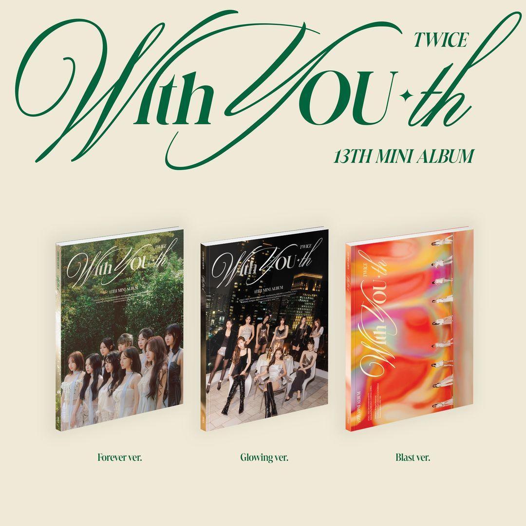 (AUTOGRAFIADO) TWICE - WITH YOU-TH (SIGNED) + POSTAL AUTOGRAFIADA - K-POP WORLD