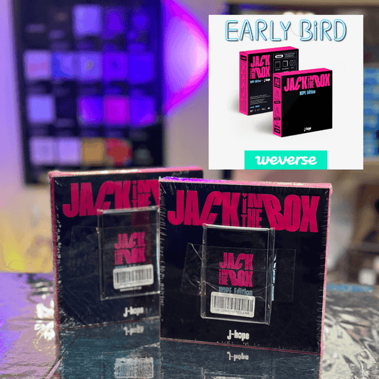 BTS J-HOPE solo album Jack In The Box (HOPE Edition) + EARLY BIRD WEVERSE GIFT - K-POP WORLD