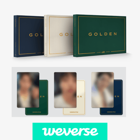 (PREVENTA) BTS JUNG KOOK - GOLDEN 1ST SOLO ALBUM + WEVERSE PVC PC GIFT - K-POP WORLD (7459959832711)