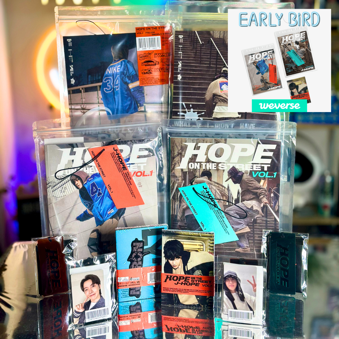 J-HOPE - HOPE ON THE STREET VOL.1 + WEVERSE EARLY BIRD GIFT