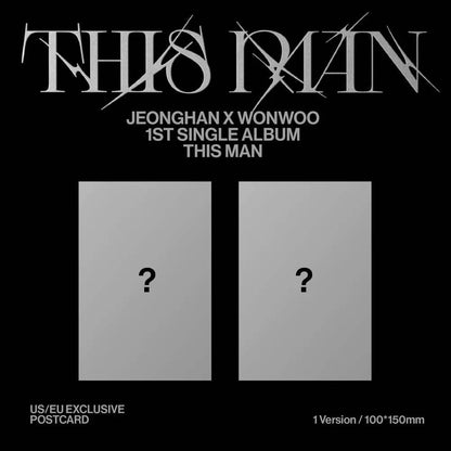 Jeonghan X Wonwoo (SVT) - 1st Single Album 'This Man' (Target Exclusive) - K-POP WORLD