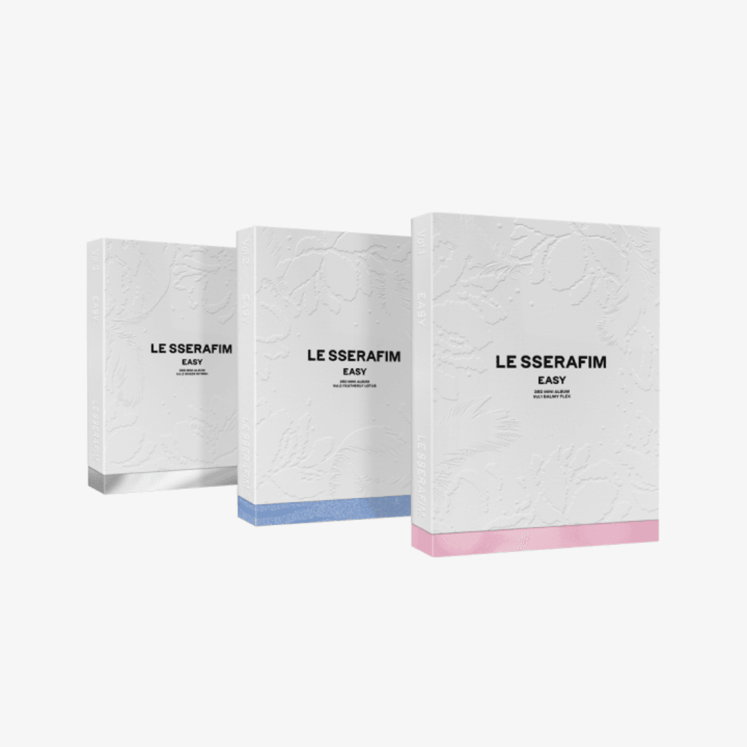 LE SSERAFIM - EASY 3RD MINI ALBUM + MAKESTAR GIFT - K-POP WORLD