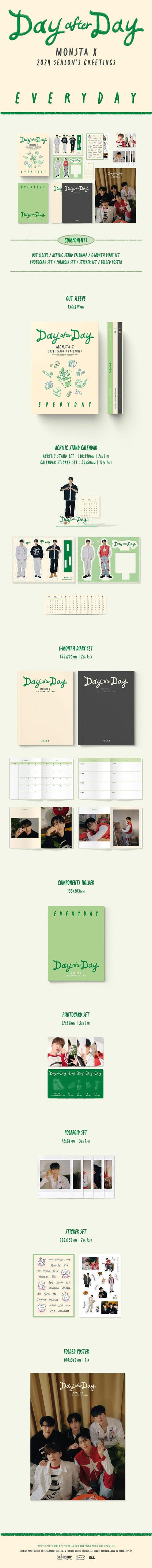 (PREVENTA) MONSTA X - 2024 SEASON’S GREETINGS + STARSHIP GIFT (7478910615687)