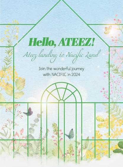 NACIFIC X ATEEZ FLOWERING DAY - K-POP WORLD