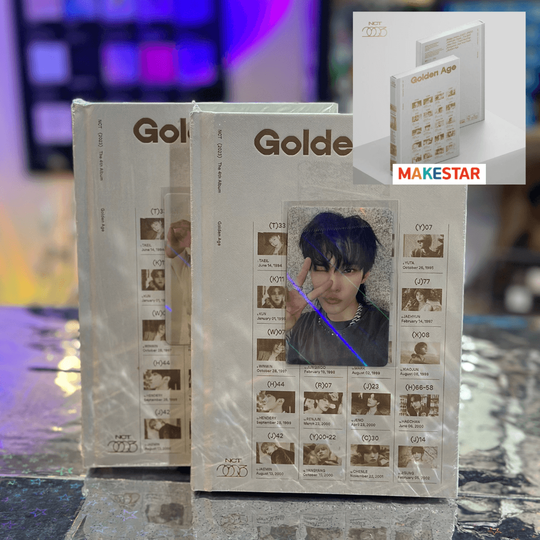 NCT 4th Studio Album [Golden Age] (Archiving Ver.) + MAKESTAR GIFT - K-POP WORLD