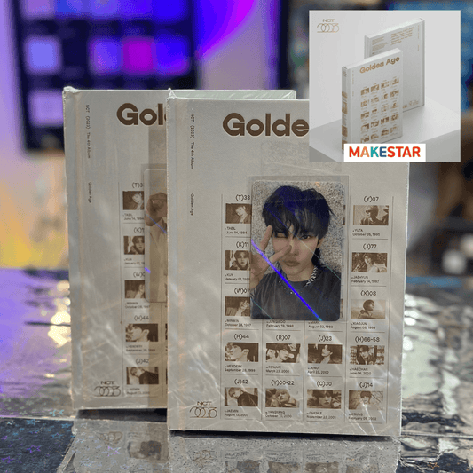 NCT 4th Studio Album [Golden Age] (Archiving Ver.) + MAKESTAR GIFT - K-POP WORLD