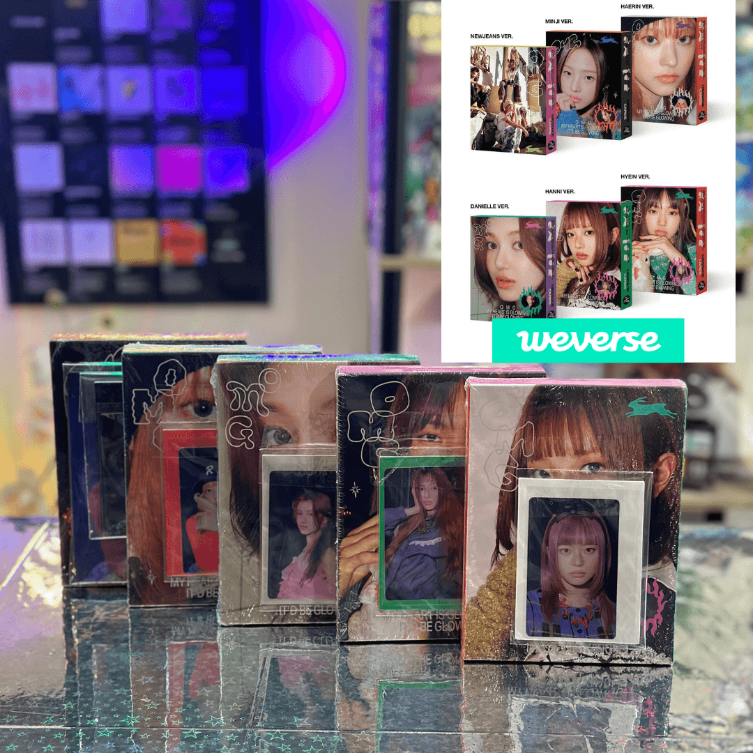 NEWJEANS - OMG ALBUM MESSAGE CARD VER. + WEVERSE GIFT - K-POP WORLD