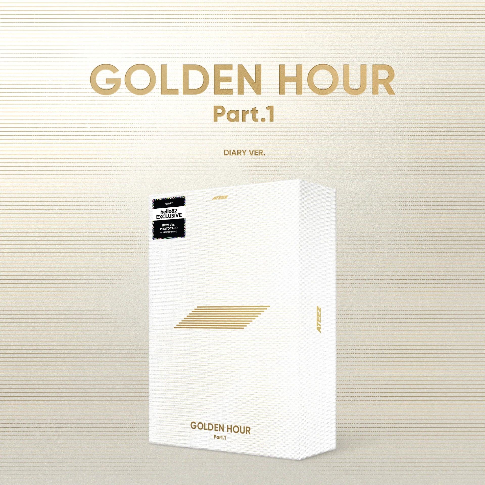 (PREVENTA) ATEEZ - ATEEZ - GOLDEN HOUR : Part.1 + HELLO82 EXCLUSIVE - K-POP WORLD