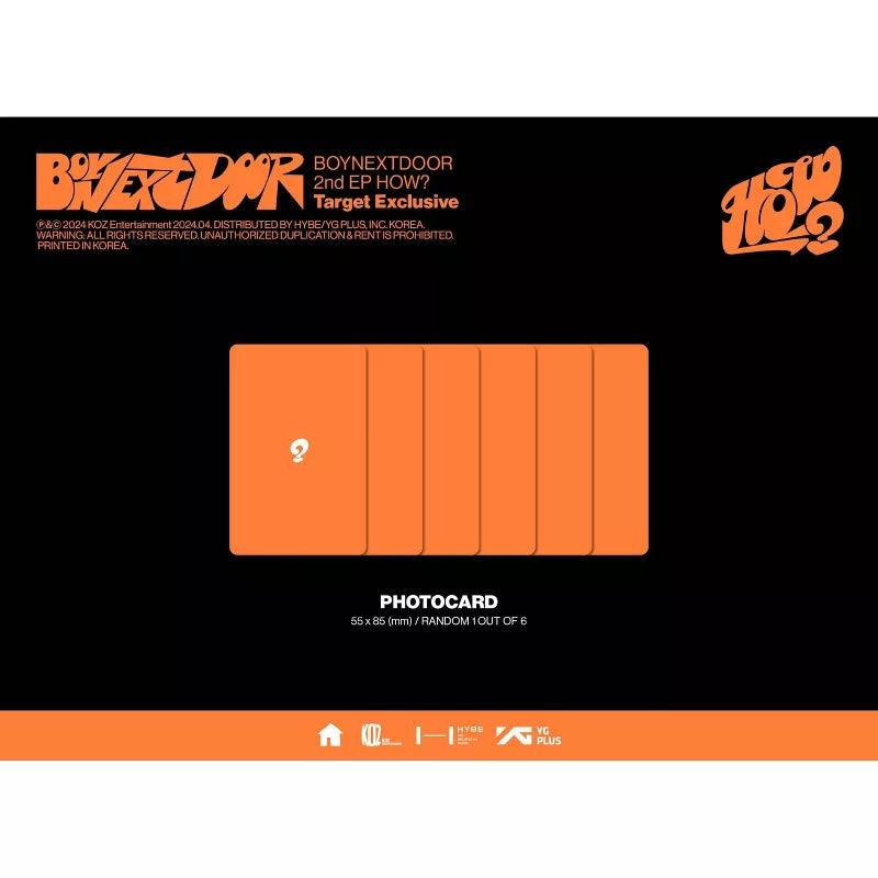 (PREVENTA) BOYNEXTDOOR - HOW? (Target Exclusive) - K-POP WORLD