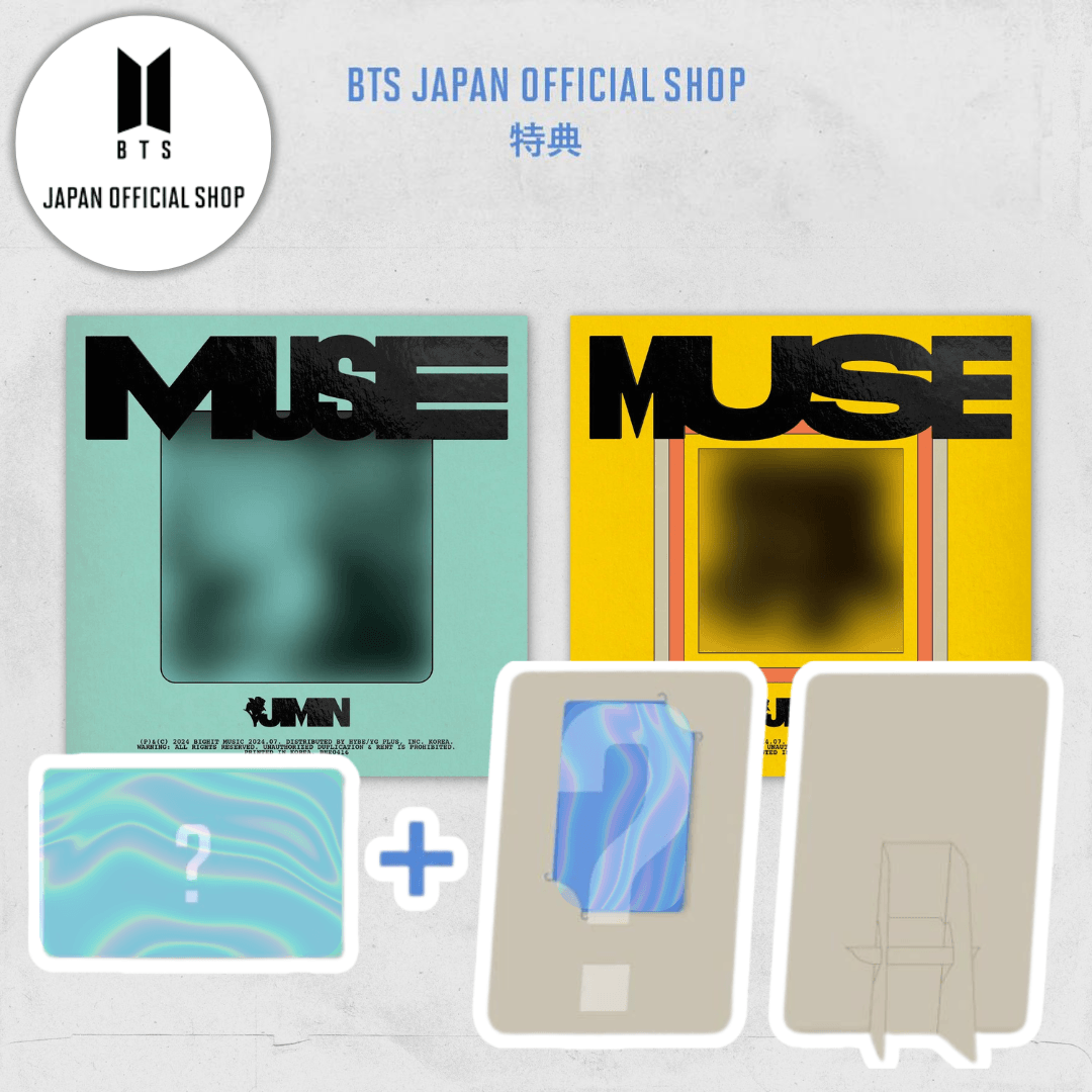 (PREVENTA) (BTS) JIMIN - 2nd Solo Album 'MUSE' + BTS JAPAN OFFICIAL SHOP GIFT - K-POP WORLD