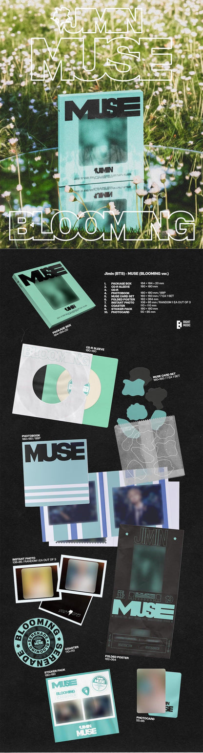 (PREVENTA) (BTS) JIMIN - 2nd Solo Album 'MUSE' SET + EARLY BIRD WEVERSE GIFT - K-POP WORLD