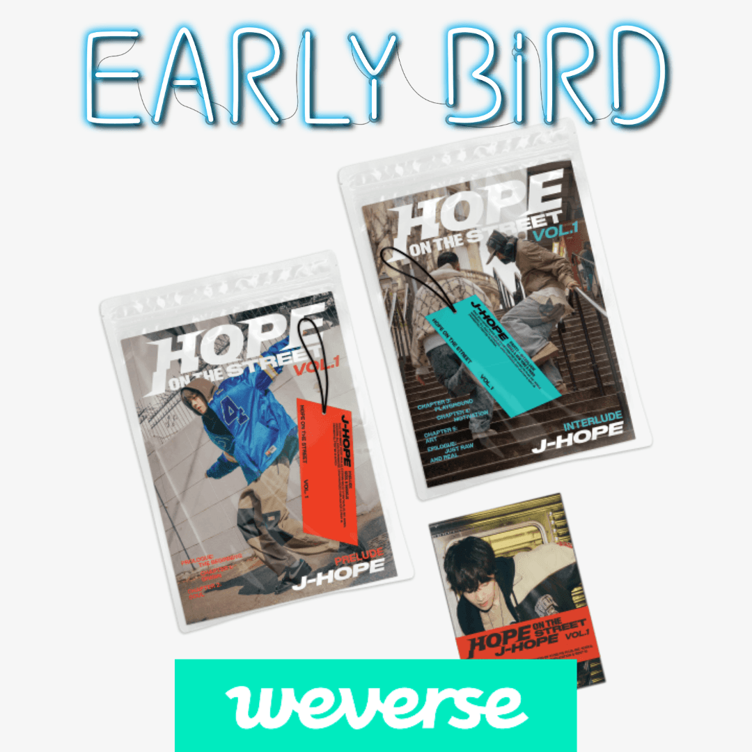 (PREVENTA) J-HOPE - HOPE ON THE STREET VOL.1 + WEVERSE EARLY BIRD GIFT - K-POP WORLD