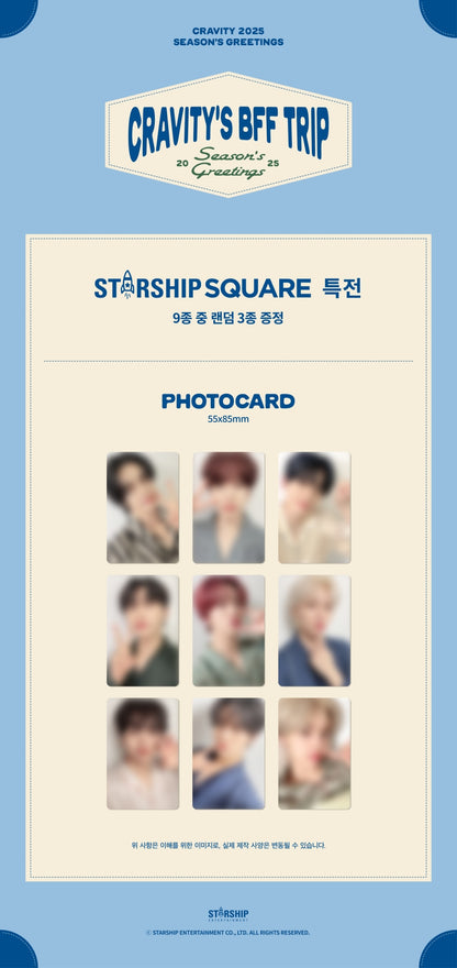 (PREVENTA) STARSHIP (MONSTA X, IVE, CRAVITY) - 2025 SEASON'S GREETINGS + STARSHIP GIFT