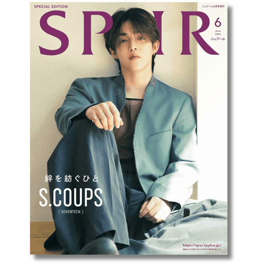 SEVENTEEN S.COUPS - Magazine SPUR 2024-06 (Japan Magazine) - K-POP WORLD