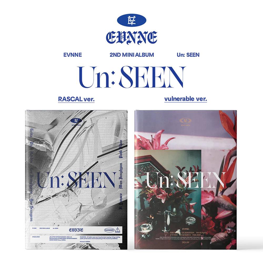 [Signed] EVNNE - 2nd MINI ALBUM [Un: SEEN] (Random) (ALBUM AUTOGRAFIADO) - K-POP WORLD