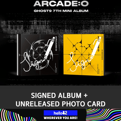 (PREVENTA) [Signed] GHOST9 - 7th MINI ALBUM [ARCADE : O] (Random) AUTOGRAFIADO - K-POP WORLD (7437150290055)